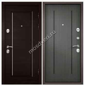 Входная дверь венге в квартиру VDV-13 - купить от производителя Мосдвери Входная дверь венге в квартиру VDV-13
